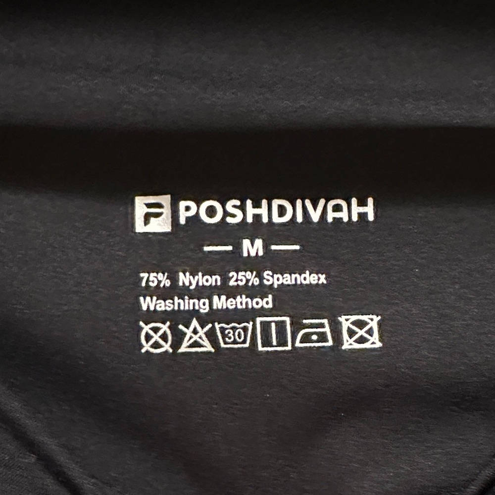 Poshdivah Maternity Black Leggings - Picture 2 of 2